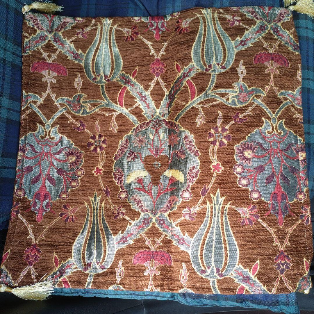 （未使用）花柄クッションカバー 5枚セット