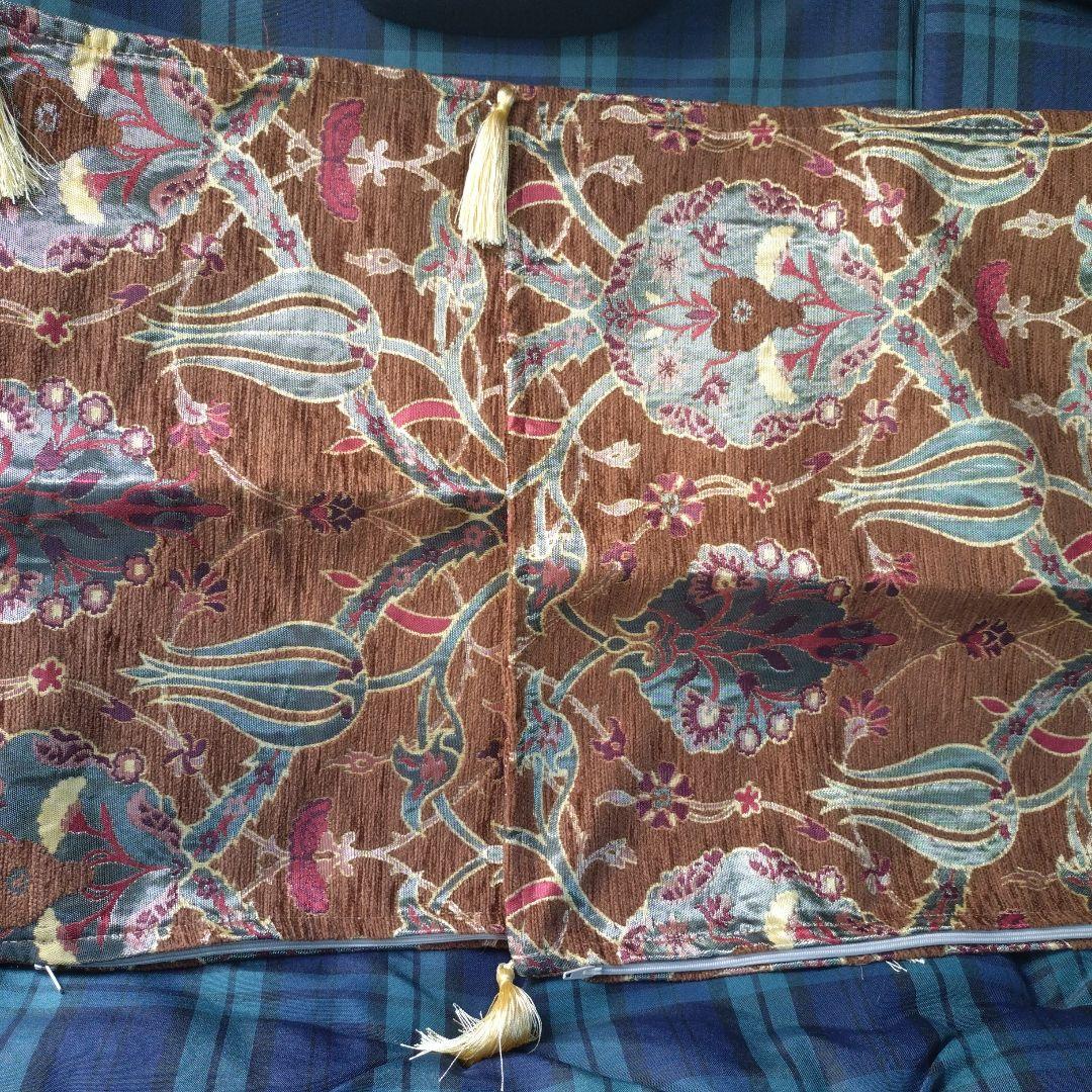 （未使用）花柄クッションカバー 5枚セット