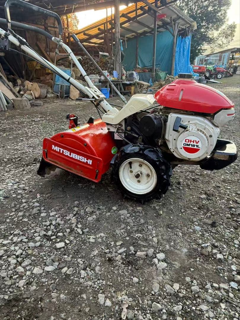 宮崎　三菱 管理機 MMR65 畝立て付 引き取り限定