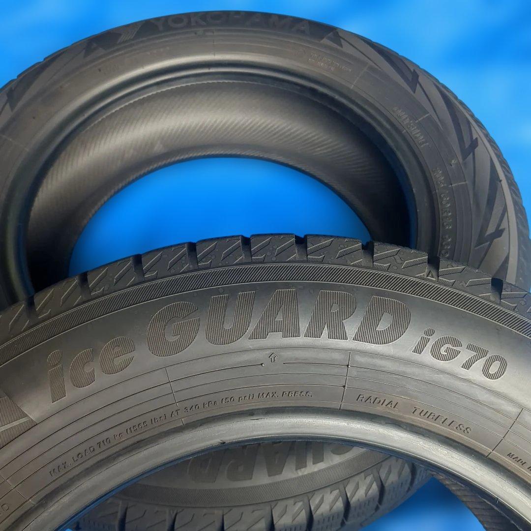 ① 205/60R16 ヨコハマiG70 バリ溝 2本 送料込み 品質良好