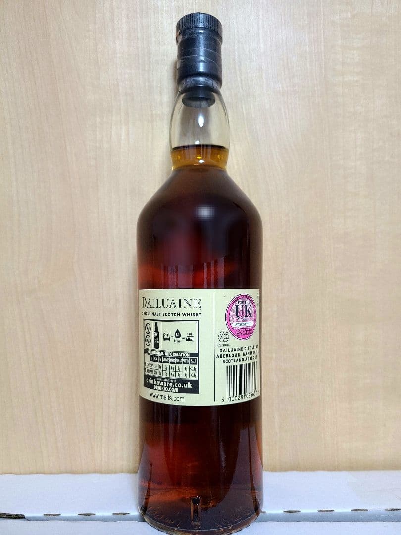 ダルユーイン 16年 スペイサイド 花と動物シリーズ 700ml 43%