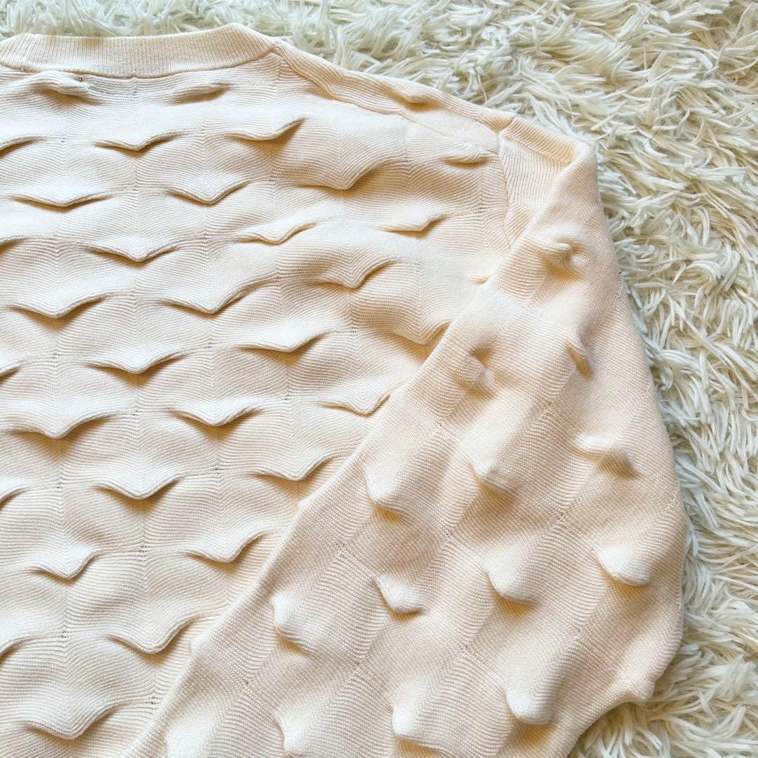 NKNIT プルオーバー　spiky KNIT pullover