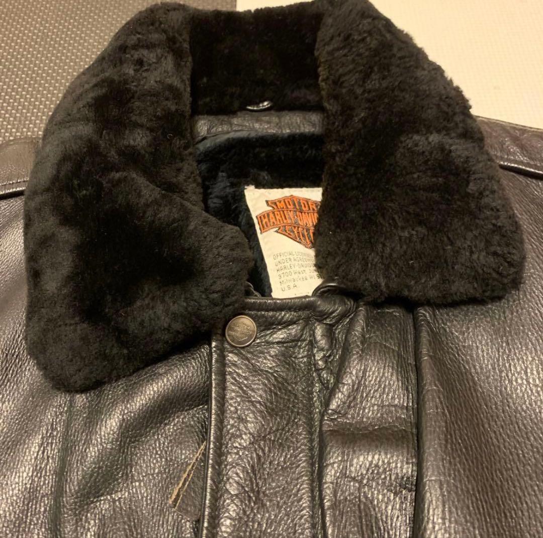 【激渋】ハーレーダビッドソン G-1 レザーフライトジャケット 42