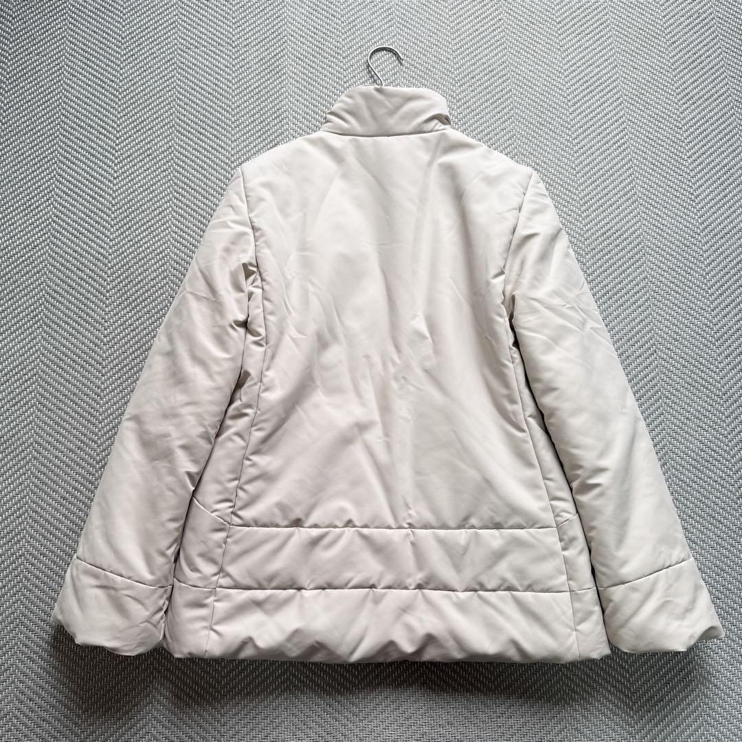美品 MaxMara MARELLA 中綿 ダウンジャケット アイボリー L