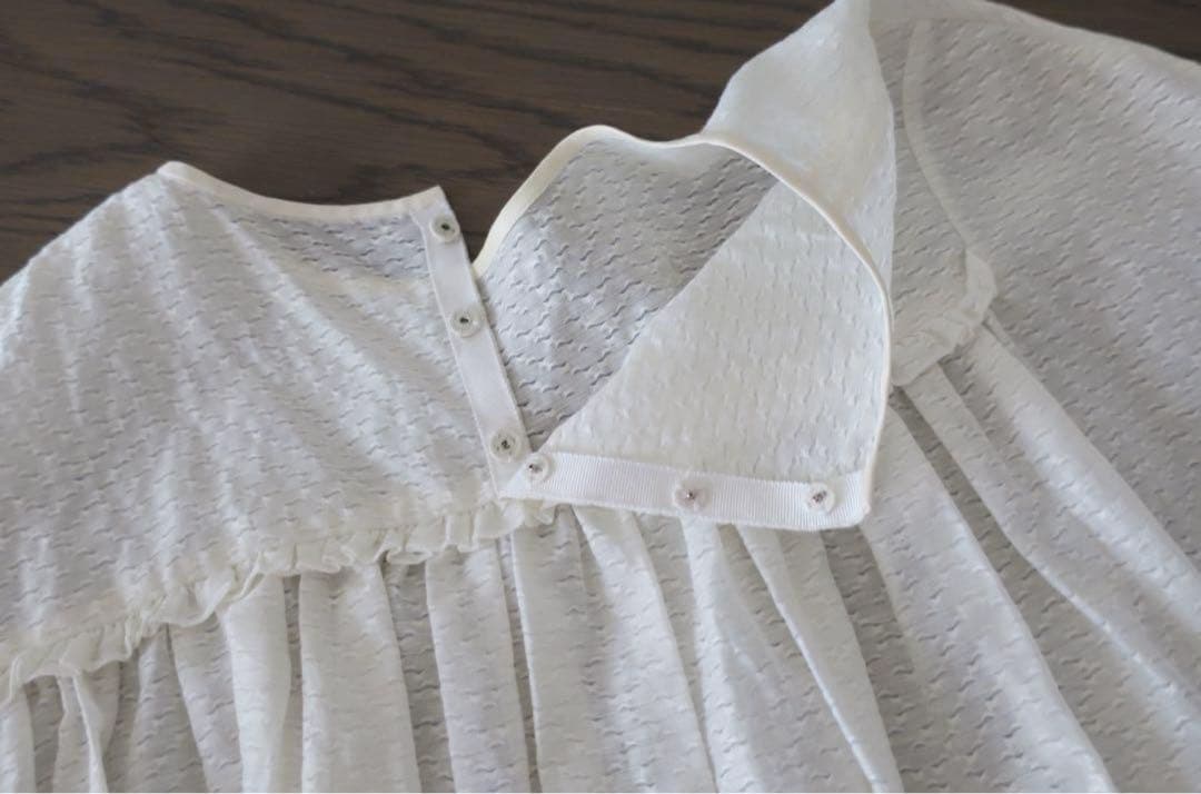 Drawer ふんわり半袖シャツ 36 ホワイト