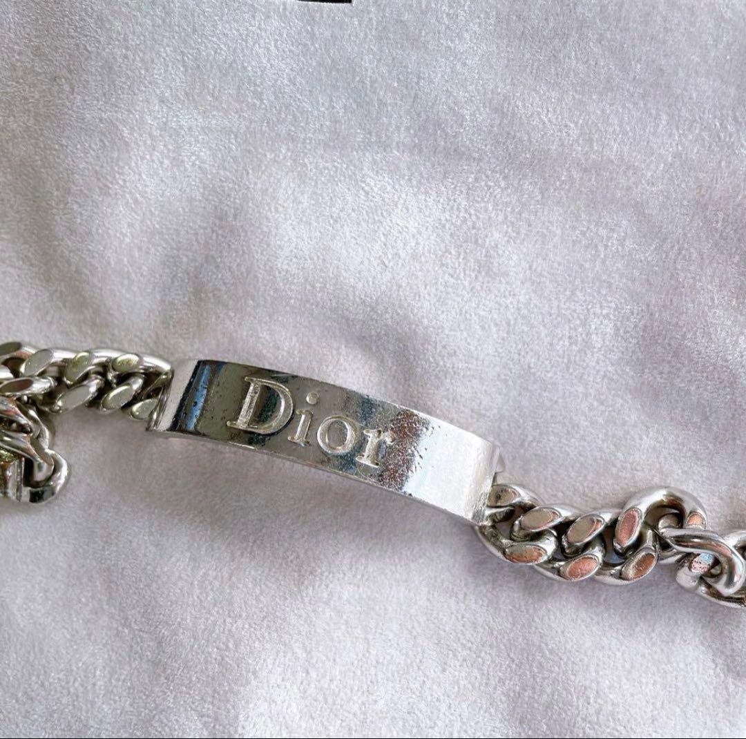 激レア✨ディオール チェーンブレスレット シルバー DIOR