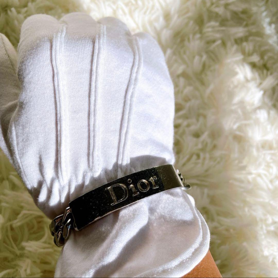 激レア✨ディオール チェーンブレスレット シルバー DIOR