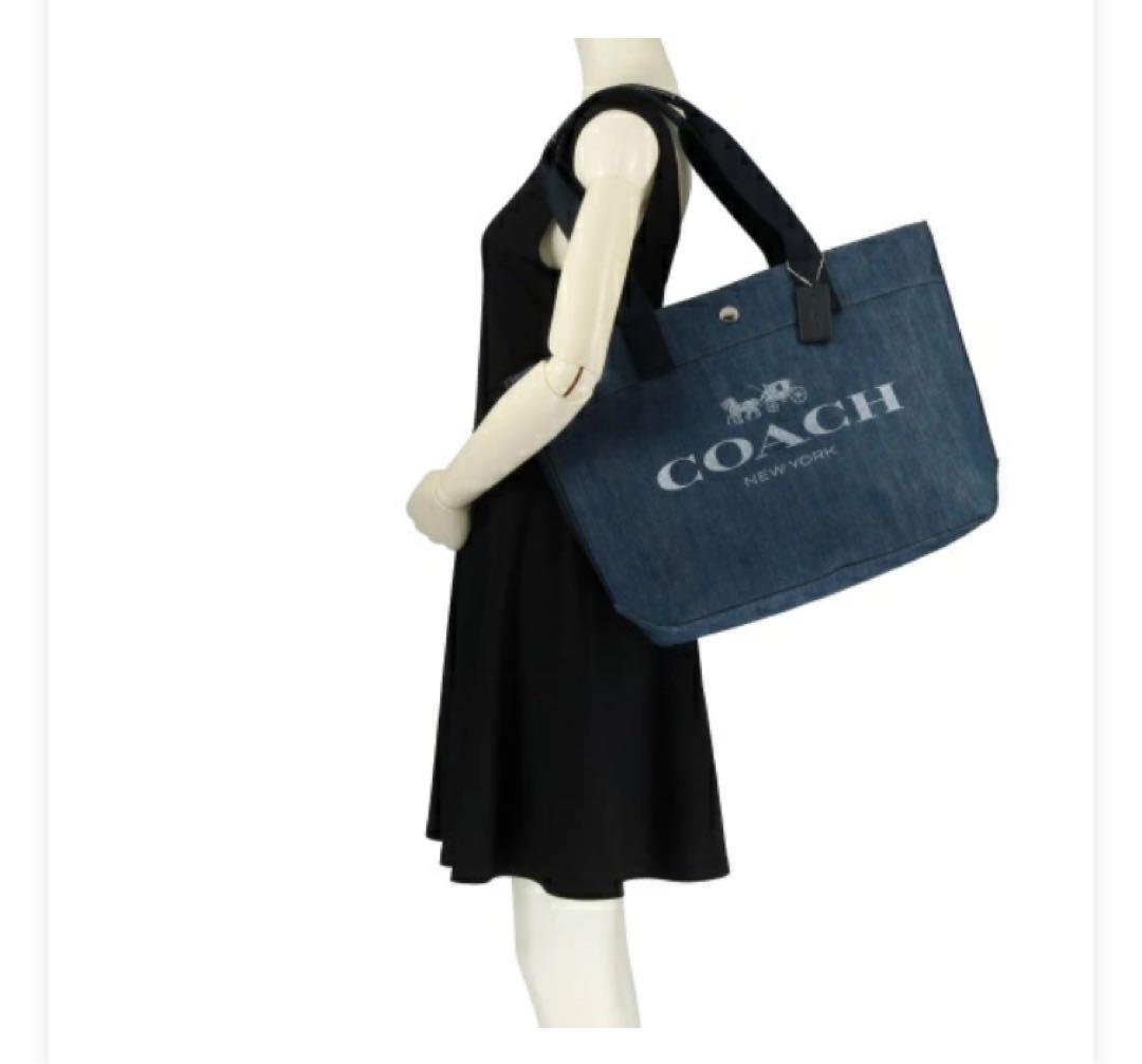 コーチ トートバッグ デニム