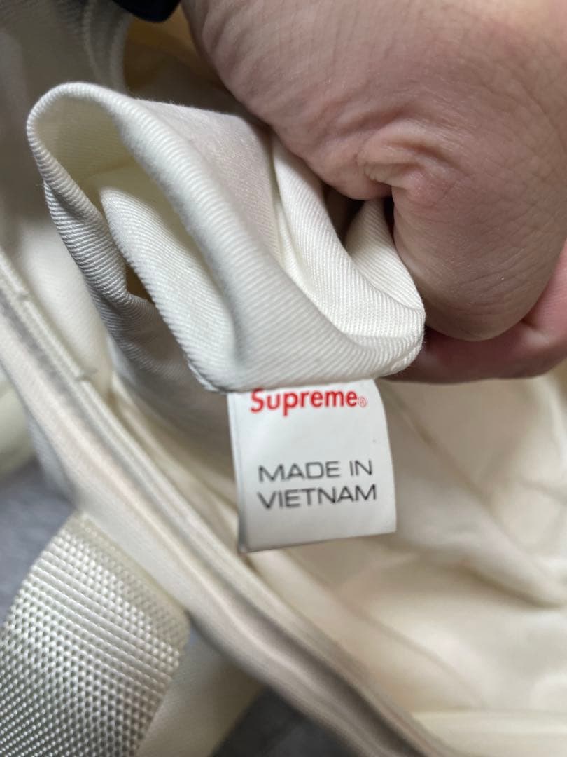 k*k様 21FW Supreme Canvas Tote Bag ホワイト ト