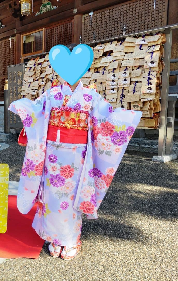 七五三　京越着物　7歳