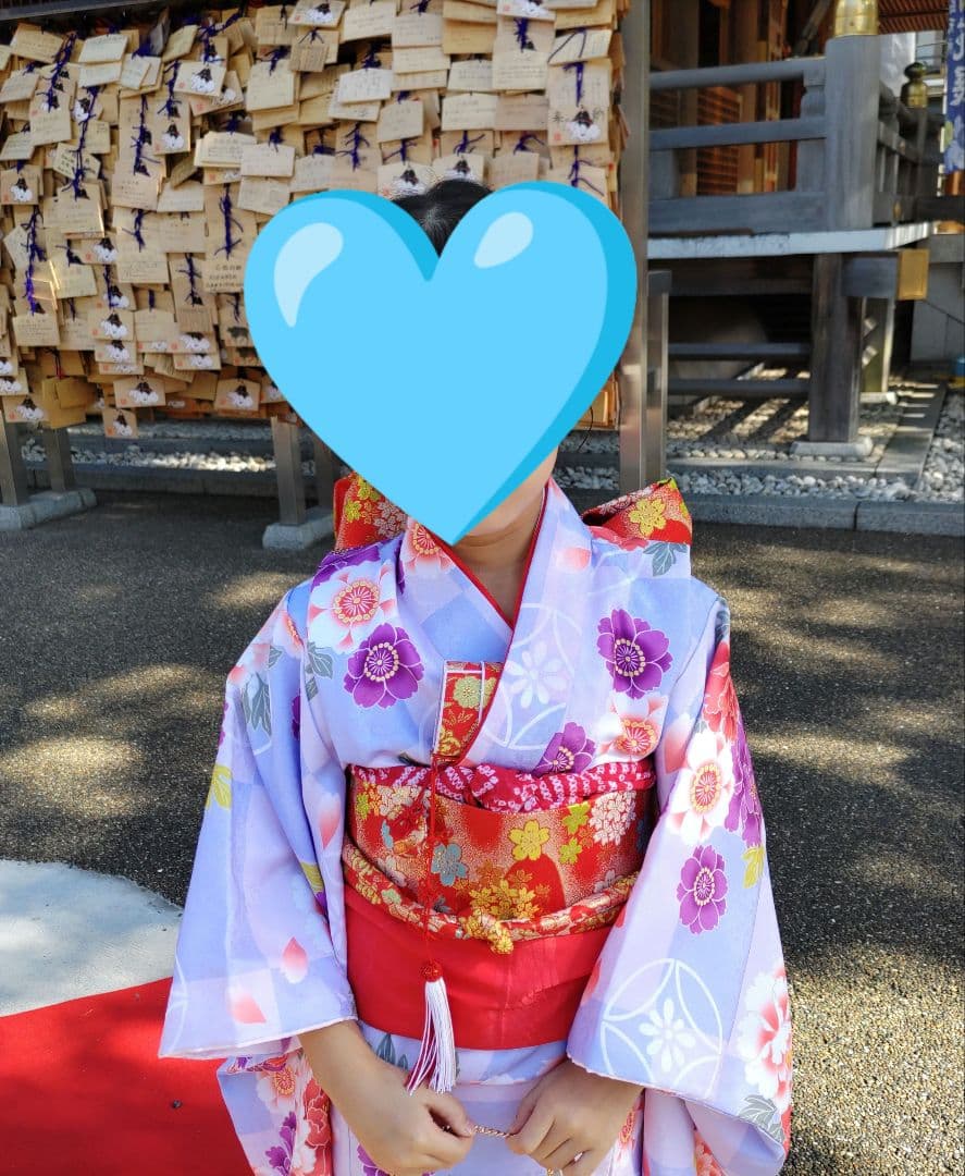 七五三　京越着物　7歳