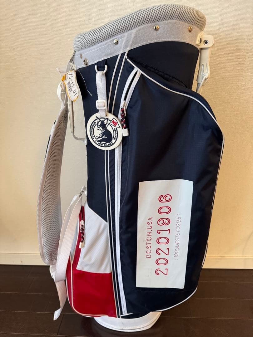 New Balance ゴルフバッグ　新品ヘッドカバー付き(ドライバー用)