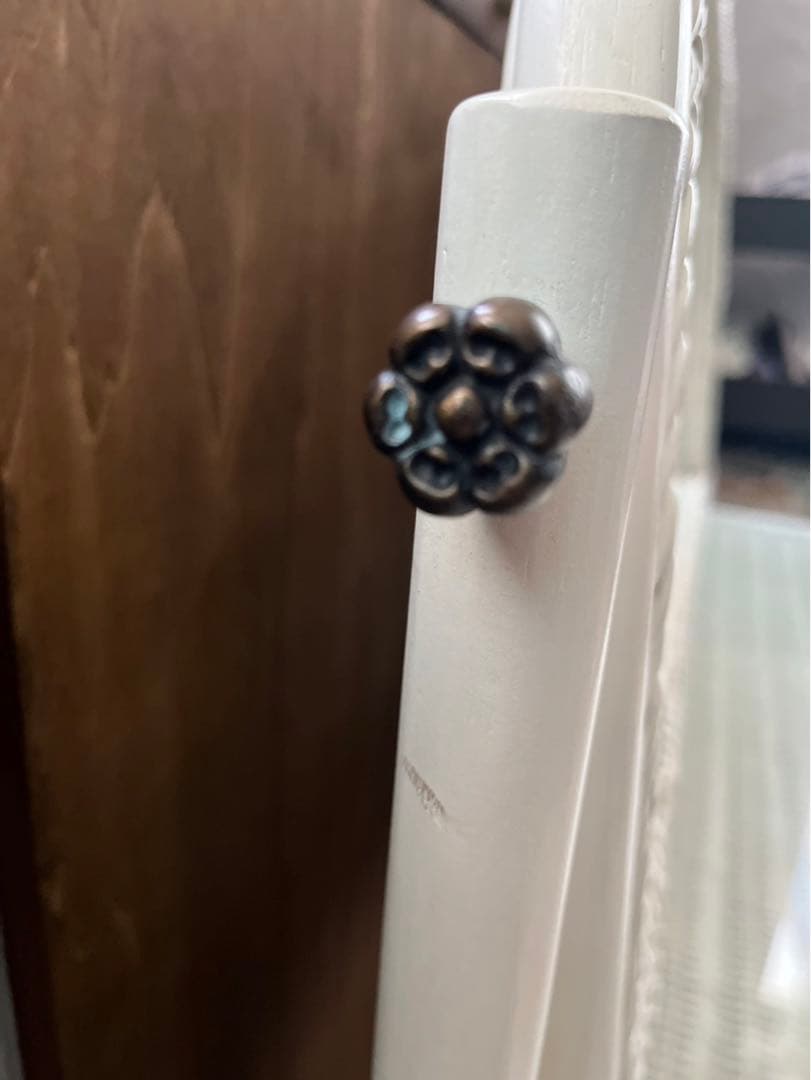 ヴィンテージ　ホワイトラタン　ドレッサー　アンティーク　ビンテージ　希少