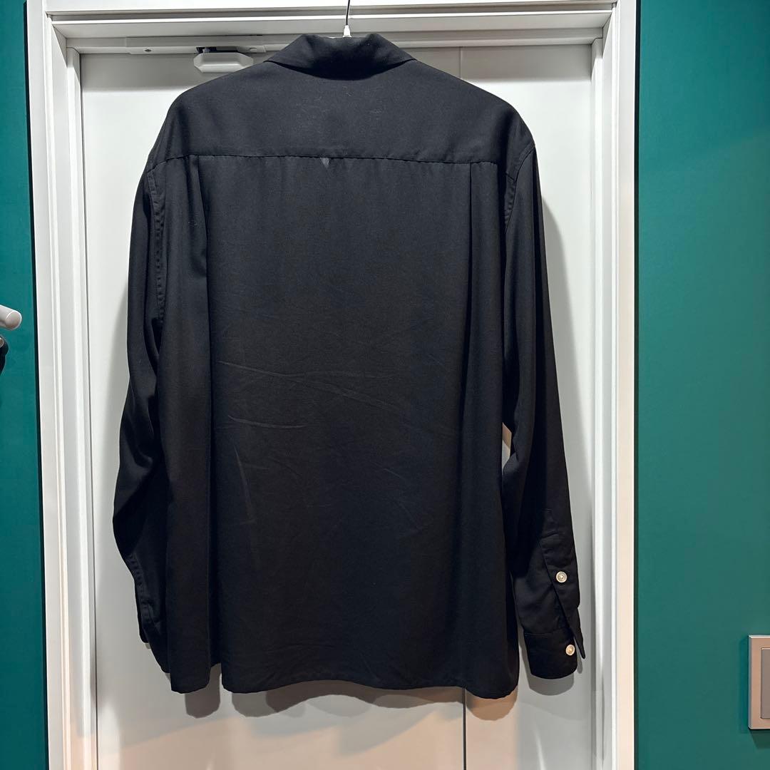 ワコマリア 50sシャツ　ブラック　XL