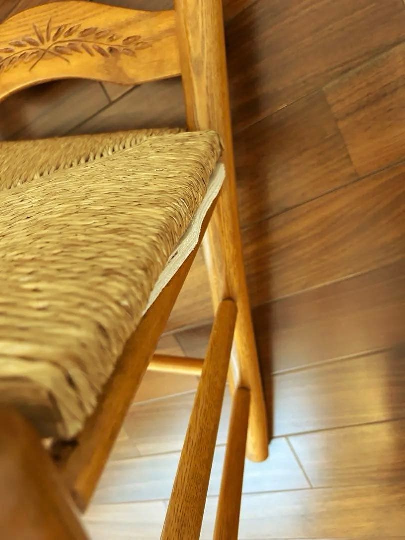 アントステラ(AUNT STELLA)のラダーバック・チェア②リペア済み