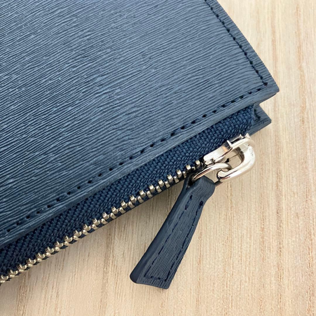 訳あり未使用✨ ポーター PORTER カレント L字ZIP 長財布 ネイビー