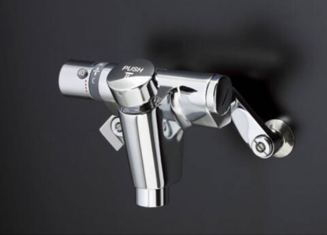 TMF49ASSA　ＴＯＴＯ　パブリック水栓　自閉式壁付サーモスタット混合水栓