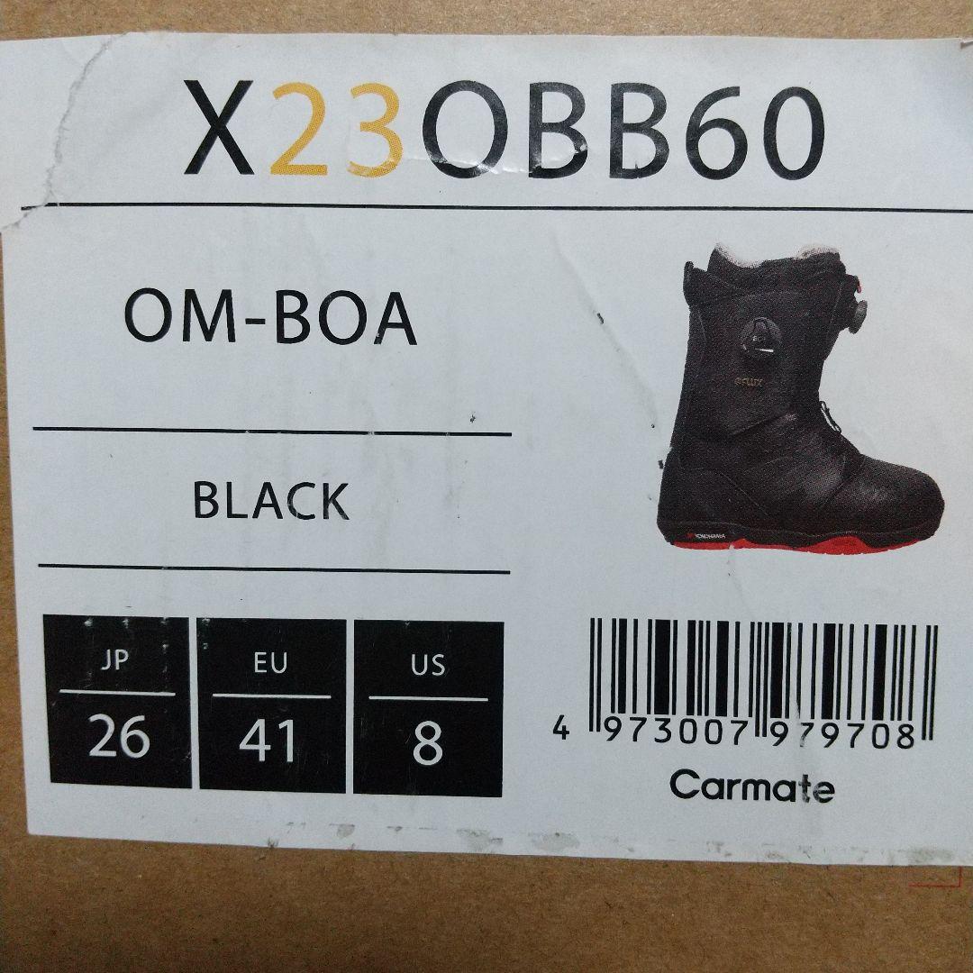 FLUX OM-BOA ブラック 26cm