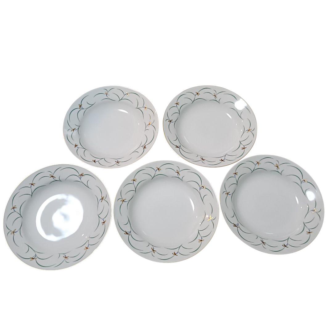 香蘭社 リンドフィールド カレー皿 スプーン付き 有田焼