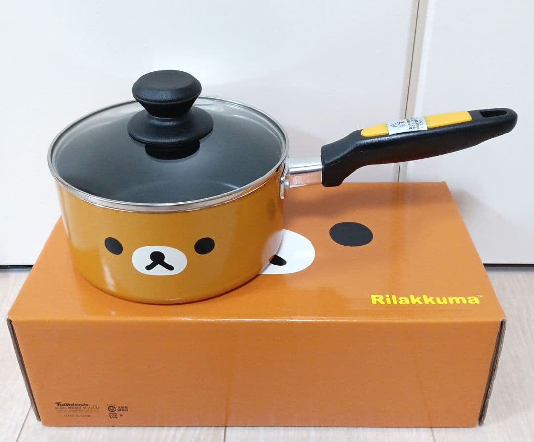 リラックマ　調理器具　4点セット　マルチクックパン　フライパン　片手鍋　卵焼き器