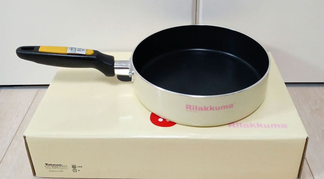 リラックマ　調理器具　4点セット　マルチクックパン　フライパン　片手鍋　卵焼き器