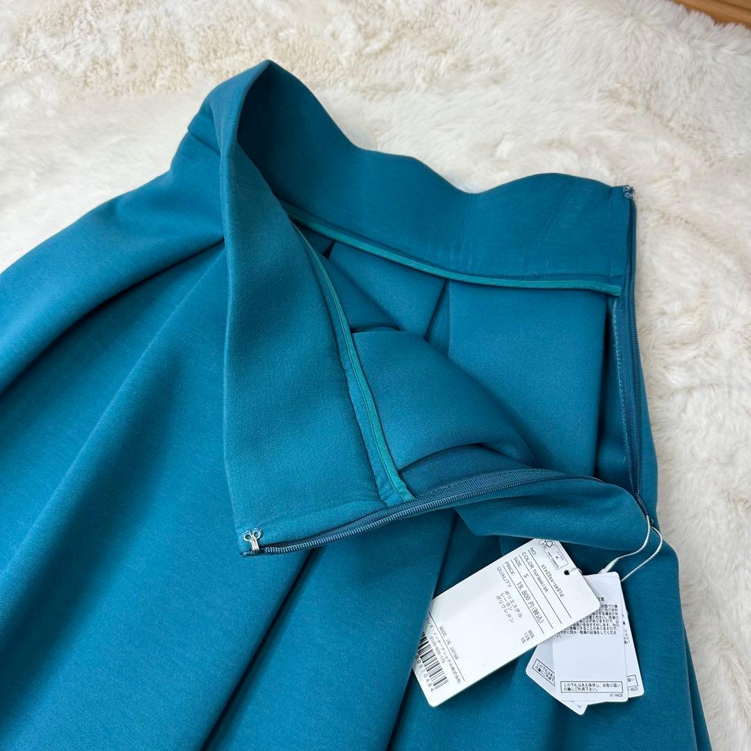 ✨新品未使用タグ付き✨JENNE 日本製ボリュームタック フレアスカート S