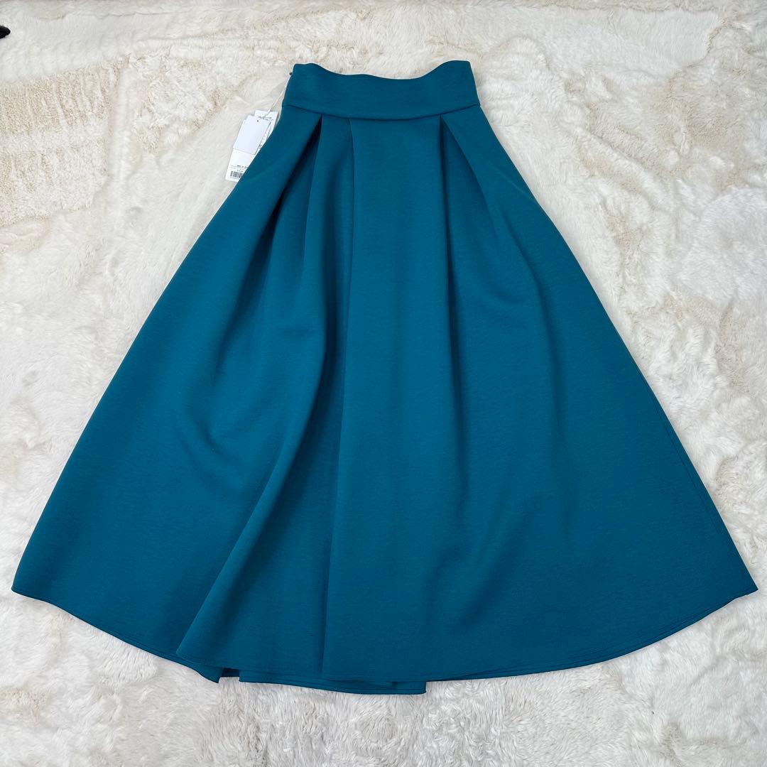 ✨新品未使用タグ付き✨JENNE 日本製ボリュームタック フレアスカート S