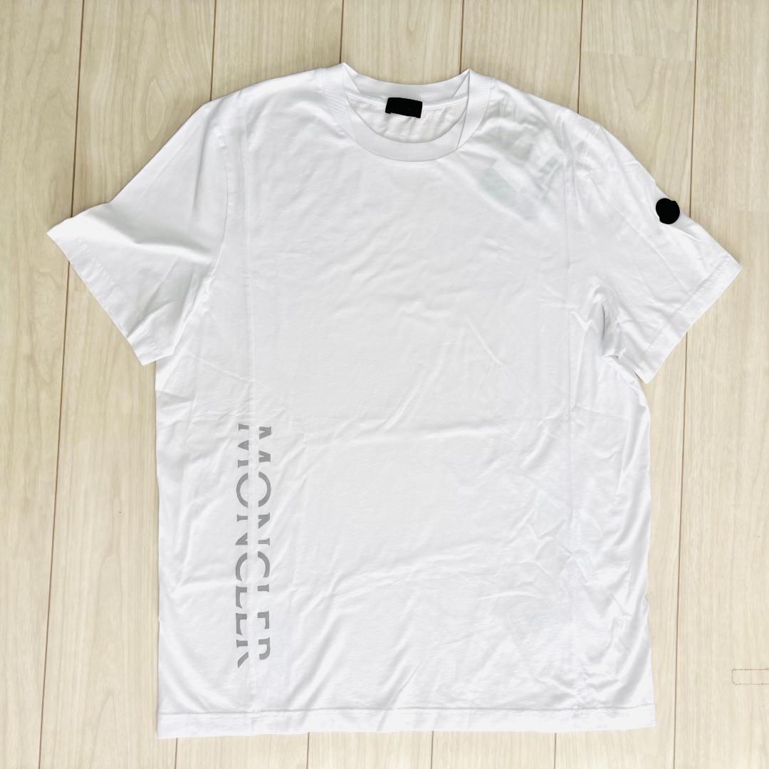 モンクレールTシャツ　アイコンパッチ クルーネック XL MONCLER