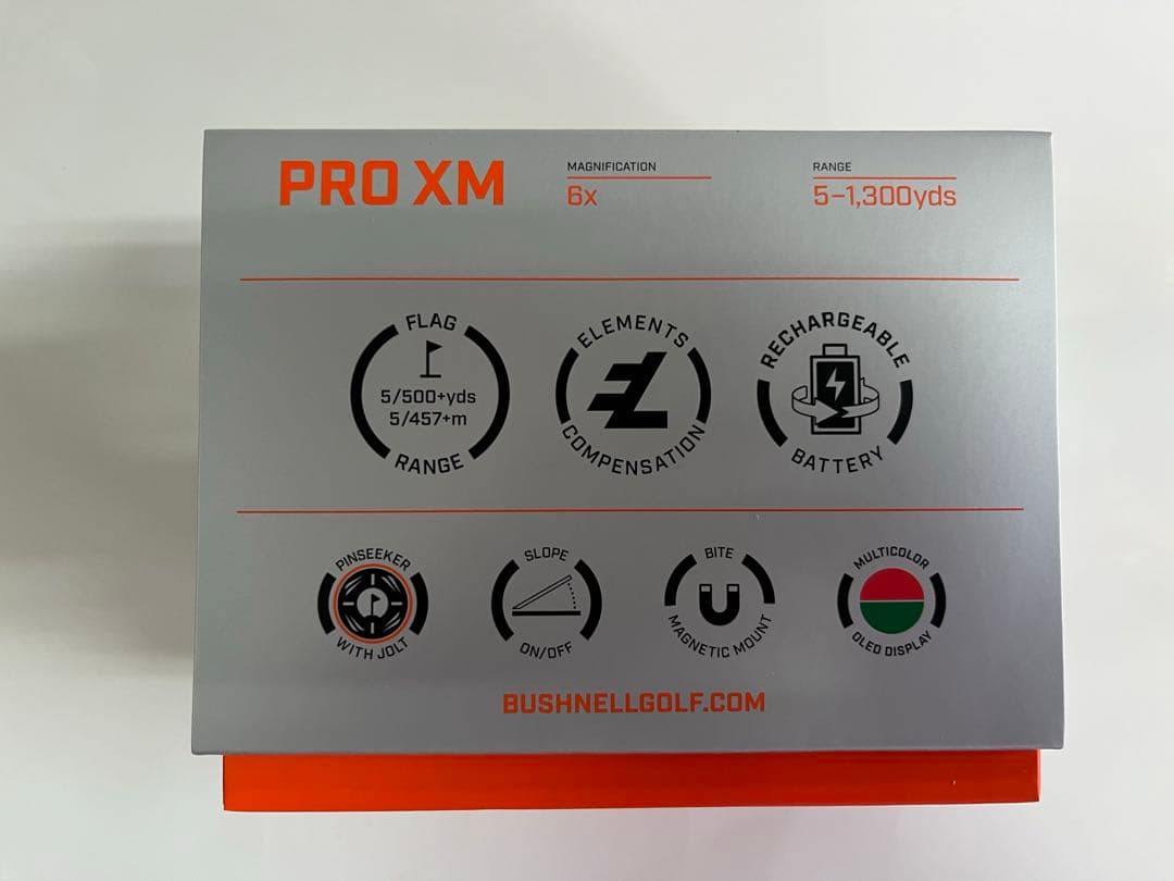 新品未使用　Bushnell PRO XM ゴルフ用距離計