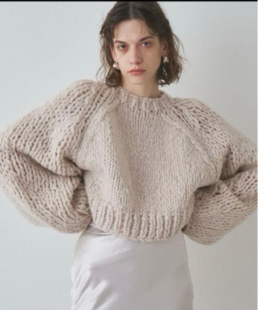 Drawing Numbers クロップドニット