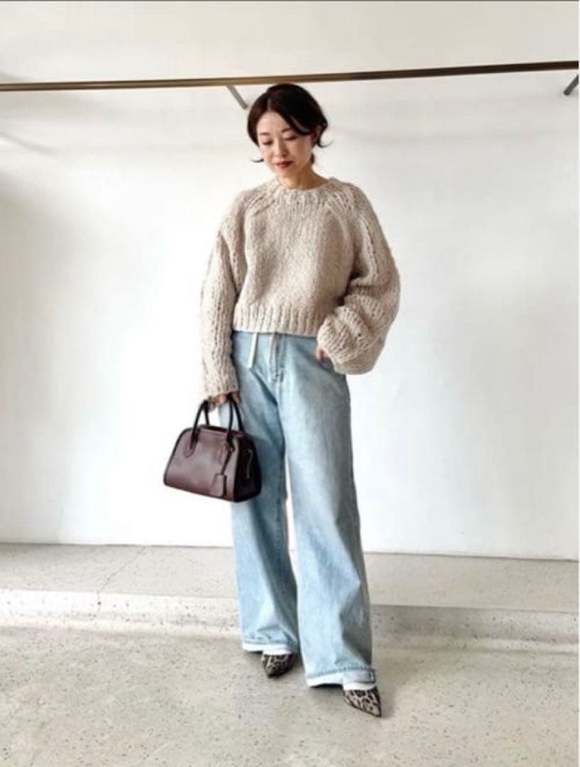 Drawing Numbers クロップドニット