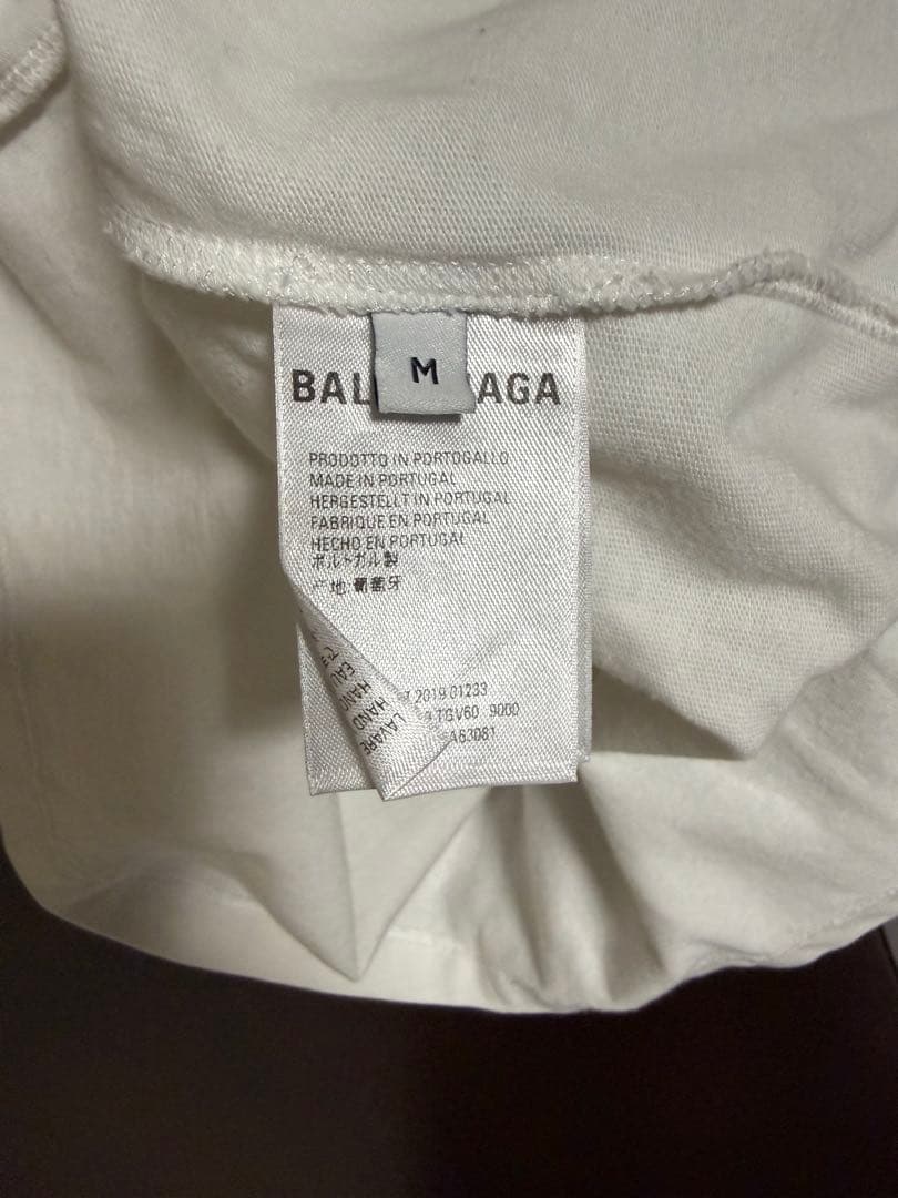 BALENCIAGA ホワイト Tシャツ