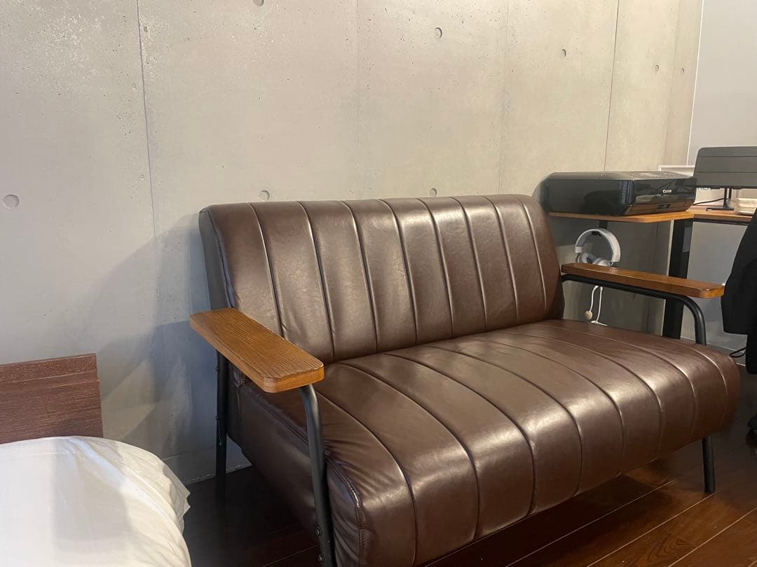 ニトリ 2人掛けソファ Nシールド【浜松市内引き取限定】美品