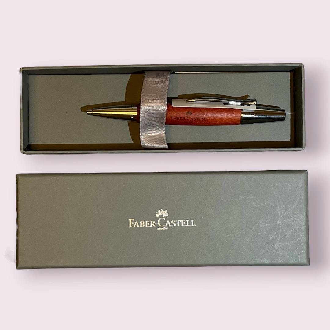 新品　ドイツ　ファーバーカステル　ボールペン　148382　梨の木　黒インク