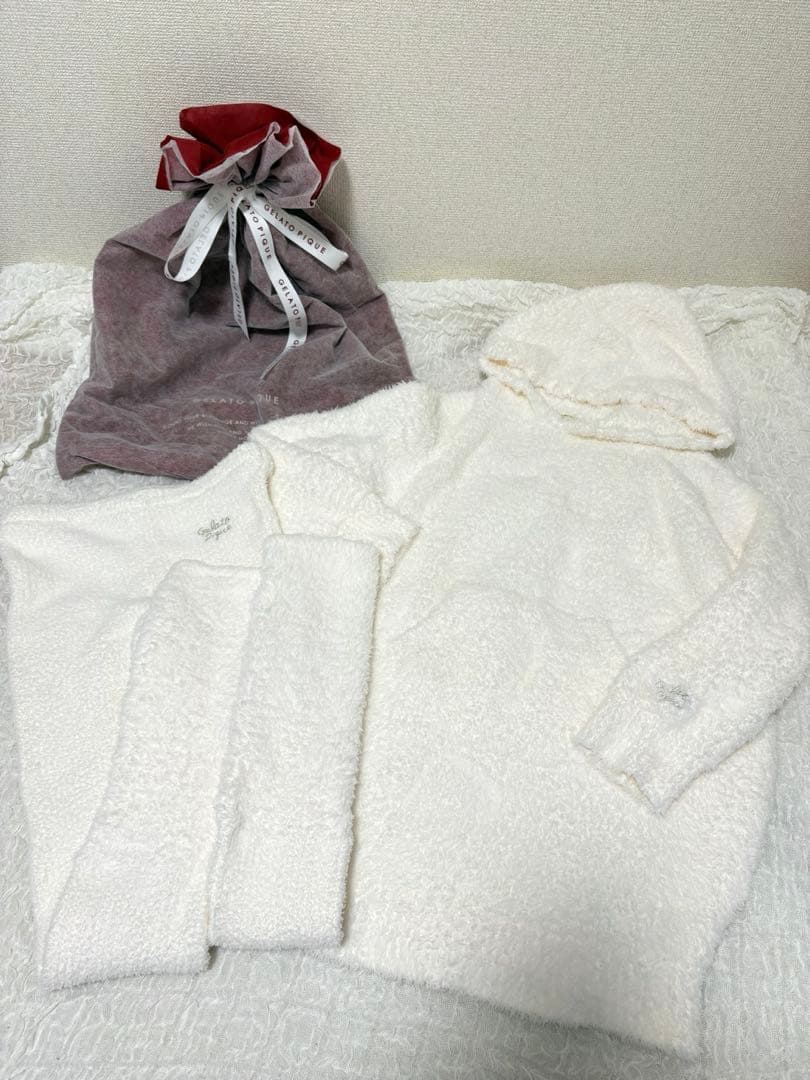 GELATO PIQUE 新品　もこもこパーカーレギンスセット