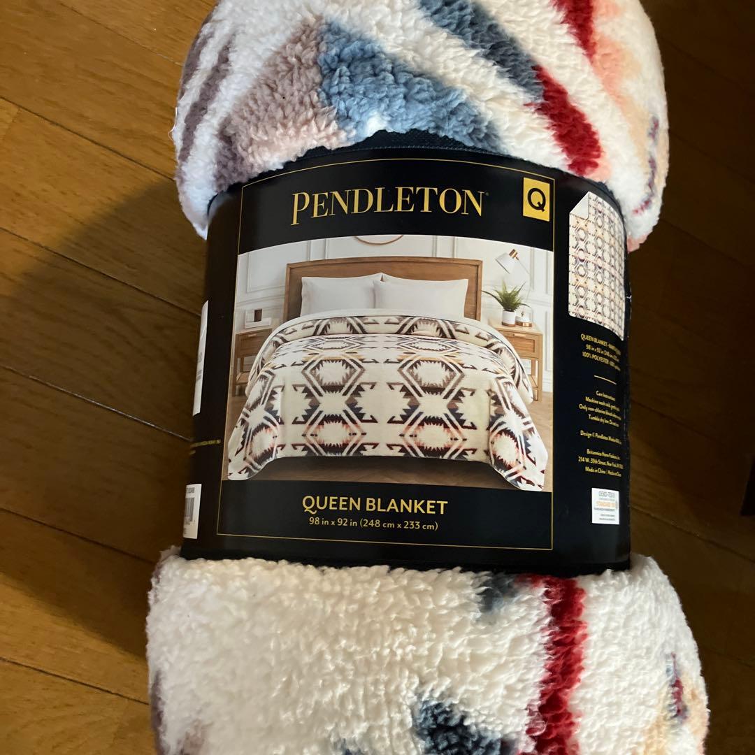 新品　コストコ　PENDLETON クイーンブランケット 98x92インチ