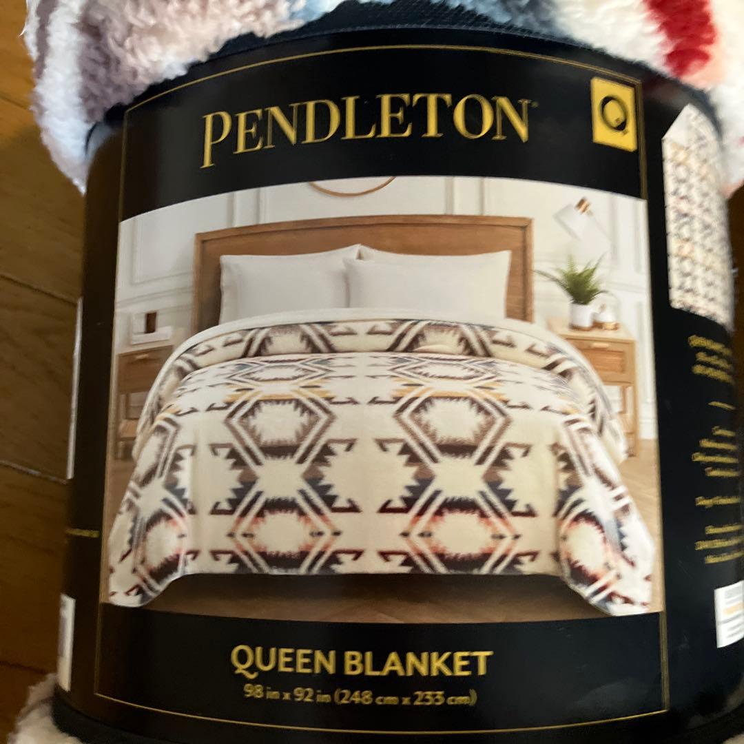 新品　コストコ　PENDLETON クイーンブランケット 98x92インチ