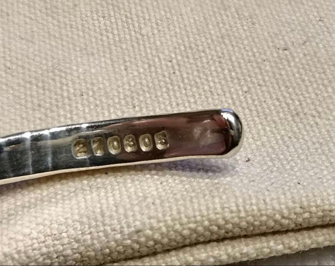 市松 K14 × silver925 スパイラルバングル