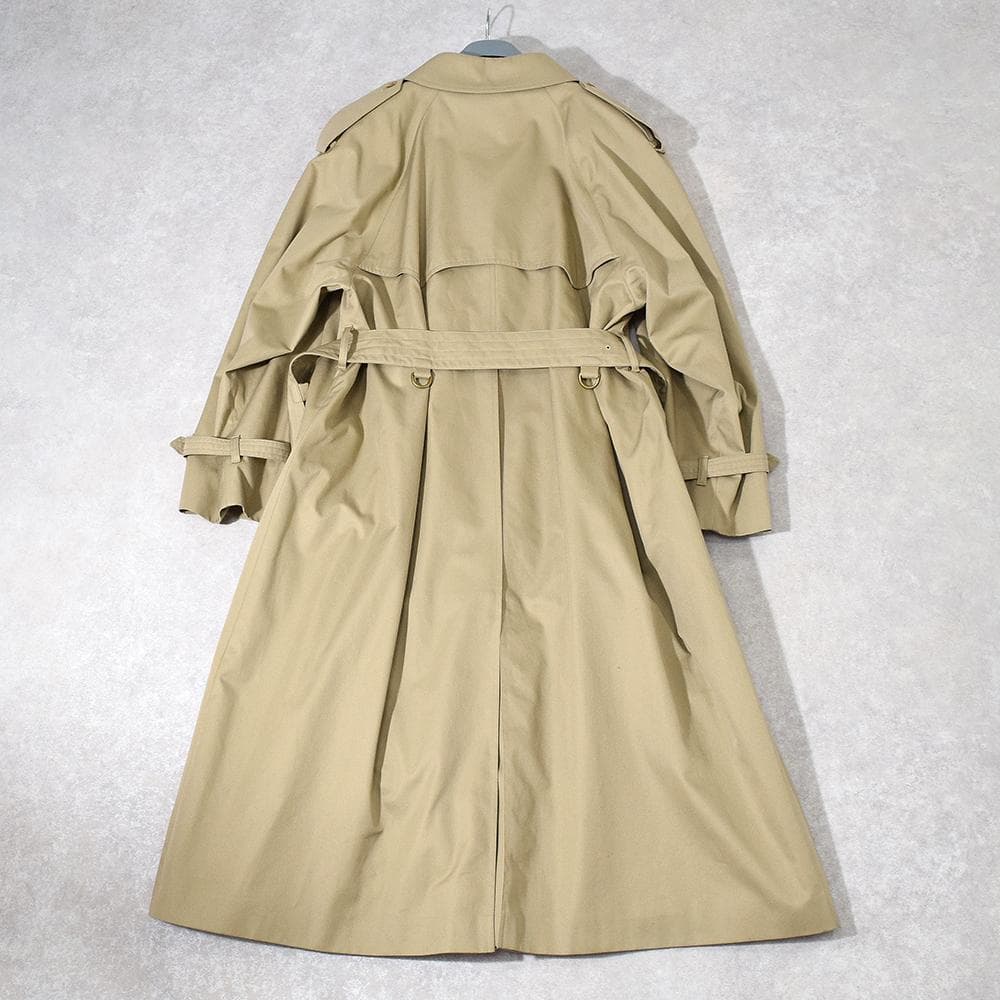 タグ付き 90s 英国製 アクアスキュータム ヴィンテージ トレンチコート 12