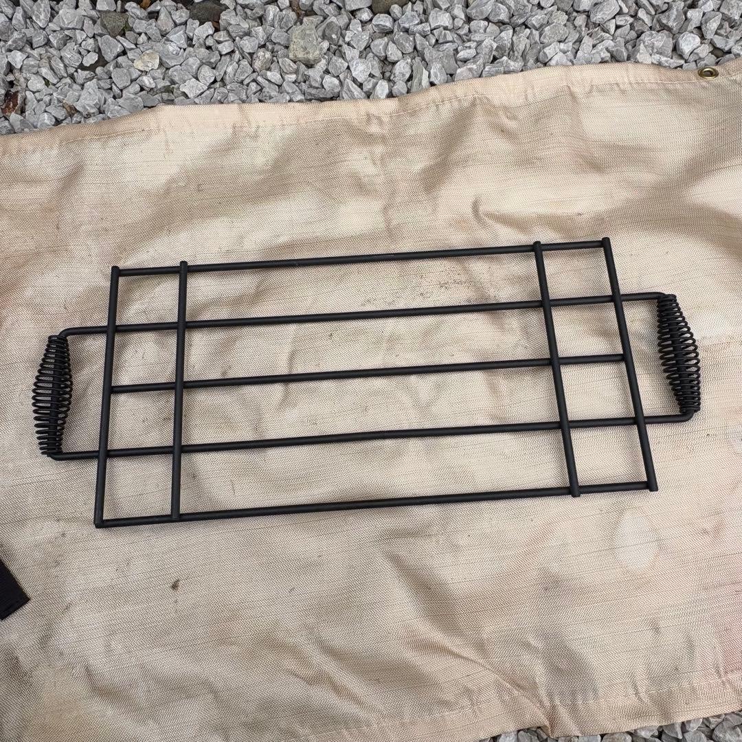 スノーピーク 焚き火台L セット&火バサミ、焚き火五徳、シート