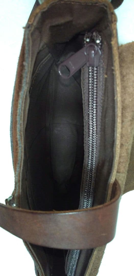 ★ESTNATION☆メンズ　ショルダーバッグ　本革　ブラウン