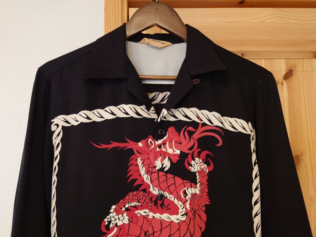 The Groovin High　グルービンハイ　レーヨンシャツ　M