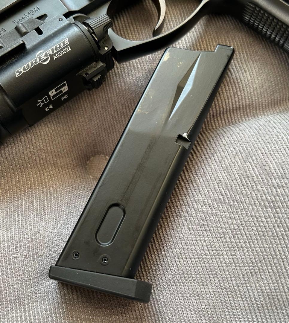 【WA】ベレッタM9A1 カーボンブラックHW＋SUREFIREレプリカライト‼️