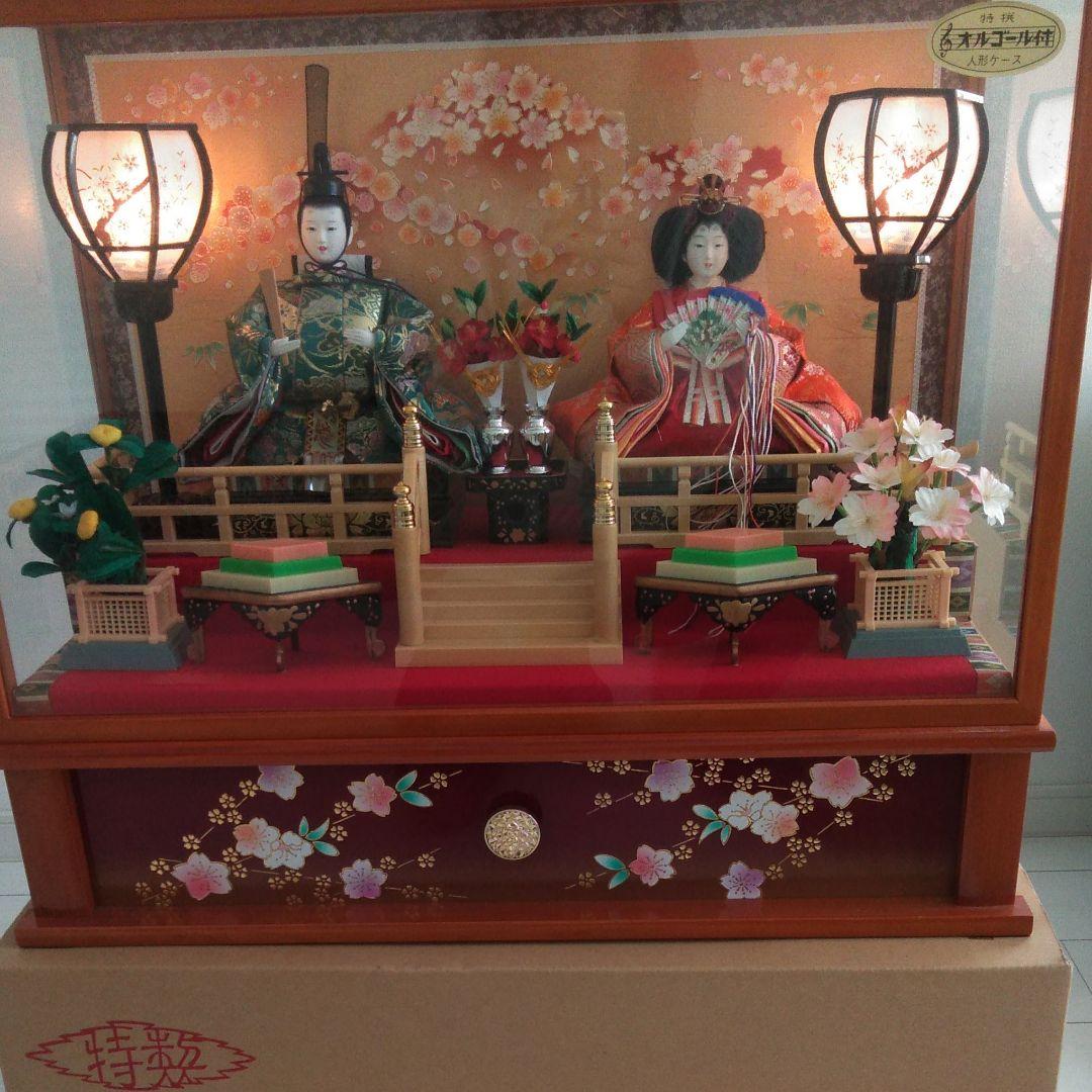 特製 親王飾 ケース入り雛人形