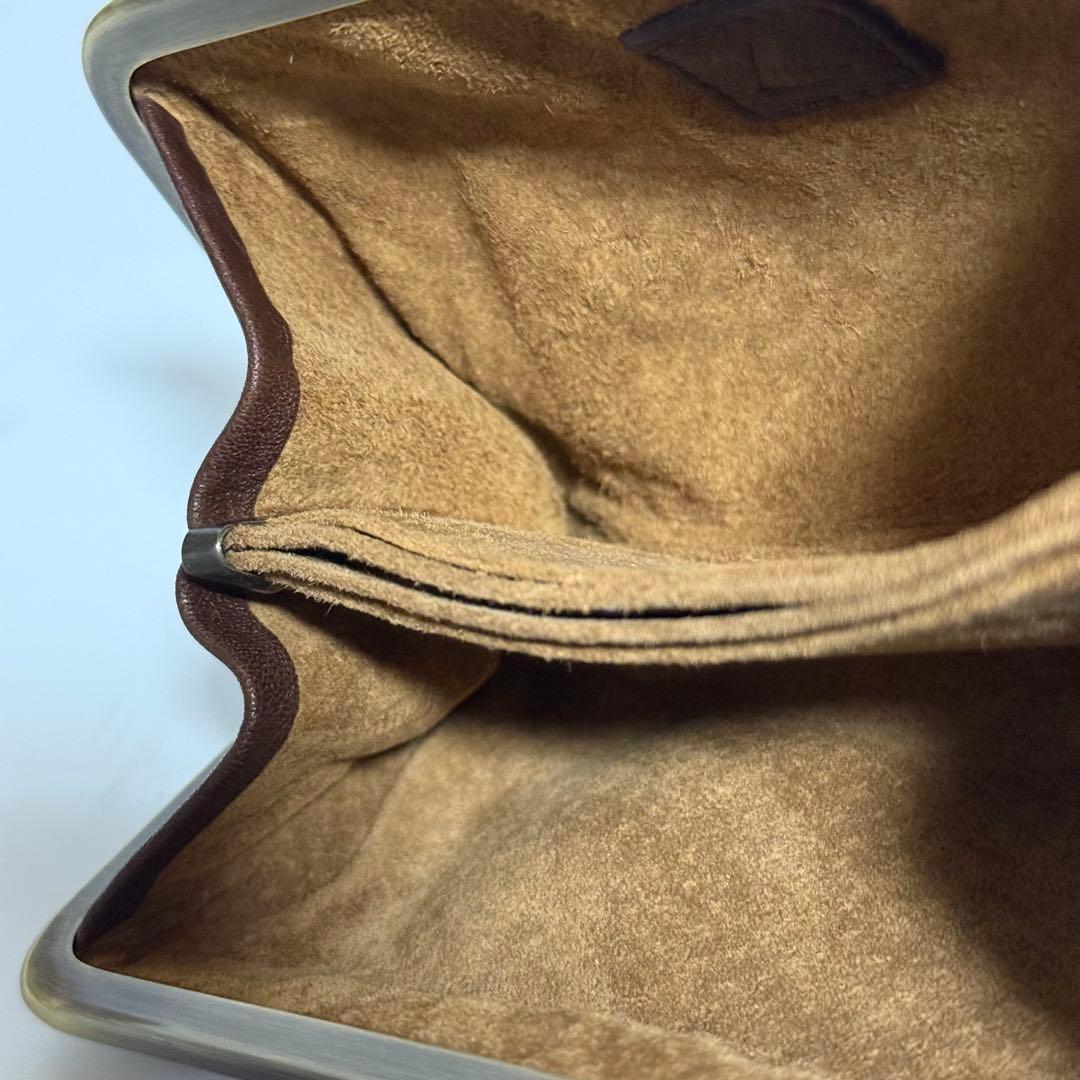 ⭐️未使用⭐️　土屋鞄　トーンオイルヌメ　がま口　ケース　小銭入れ