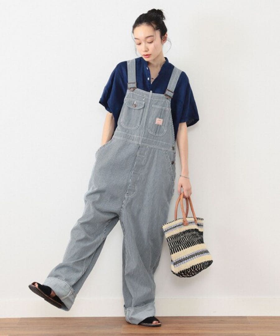 BIGMAC×BEAMSBOY 別注ヒッコリーオーバーオール24SS