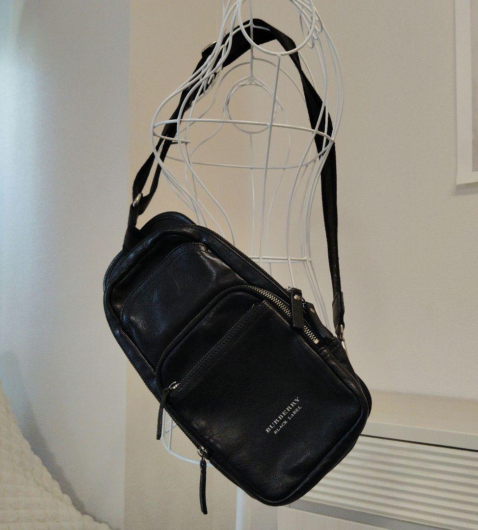 極希少★ BURBERRY バーバリー ブラックレーベル ボディバッグ 三陽商会