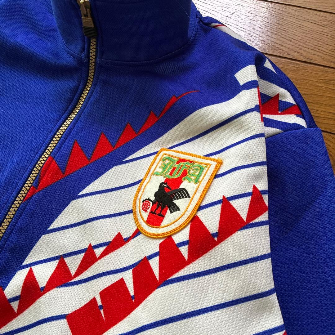 asics サッカー日本代表　ジャージ　ドーハの悲劇　L