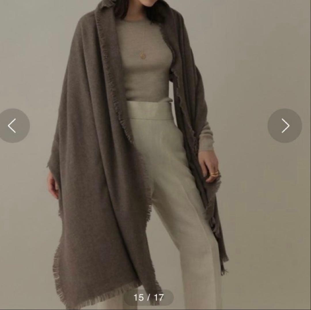 アソースメレchaos別注ストール ブラウン