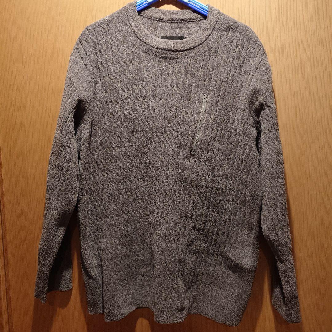 オルテライン フュージョンニット 長袖シャツ Lサイズ グレー